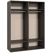 Шкаф четырехстворчатый Сохо графит