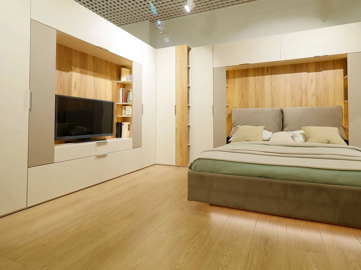 Шкаф одностворчатый Сохо беж