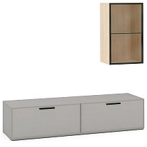 Тумба ТВА 2ящ. дл.1774+секция H7A+свет.JJ13