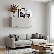 Секция навесная Chelsea серая