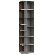 Шкаф-стеллаж Montreal серый