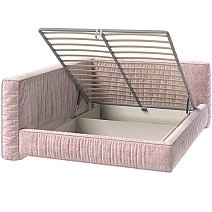 Кровать двуспальная Brioche Premier угловая левая с подъемным механизмом 160х200