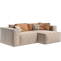 Диван Brioche Memori компактный угловой пр\лев Premier+ без подушек