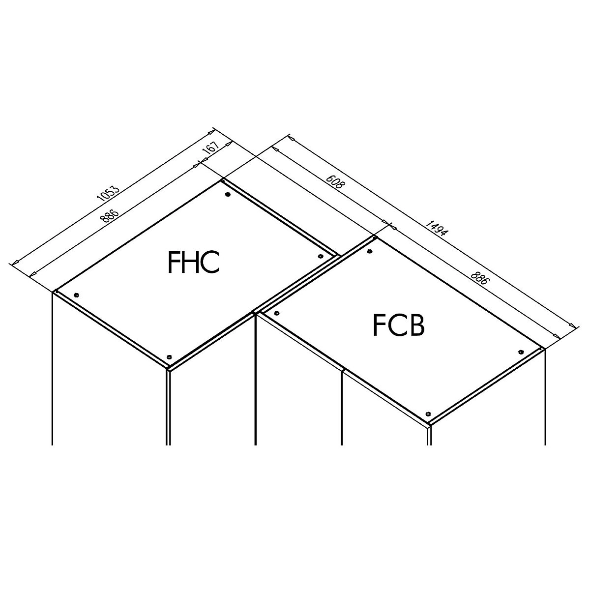 Шкаф угловой Chelsea белая