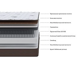 Матрас полутораспальный Торино 140х200