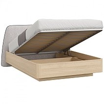 Кровать полутораспальная 140х200 Alba с подъемным механизмом, основание щитовое