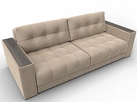 Диван прямой с декором Лига-049 НПБ  Севен 729