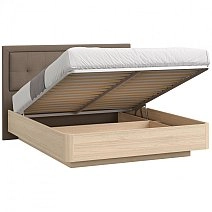 Кровать двуспальная 160х200 Onda с подъемным механизмом, основание щитовое