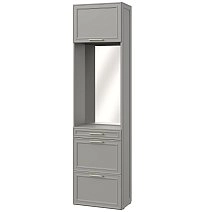 Модуль для прихожей Montreal серый со светильником