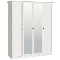 Шкаф четырехстворчатый Камилла с зеркалами