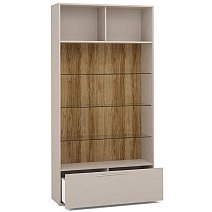 Секция-витрина для гостиной Soho беж