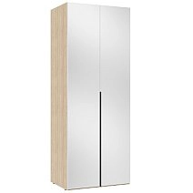 Шкаф двухстворчатый Некст кристал с зеркалами