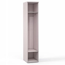 Шкаф одностворчатый Flash светлый с зеркалом