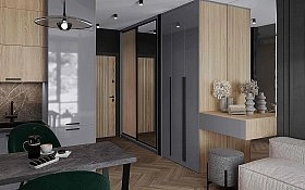 Шкаф Эдисон распашной напольный