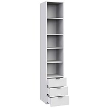 Шкаф одностворчатый Сохо белая