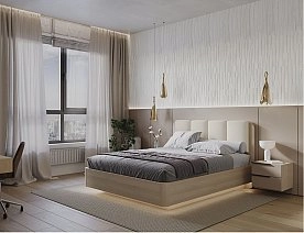 Кровать полутораспальная 140х200 Charm,Next