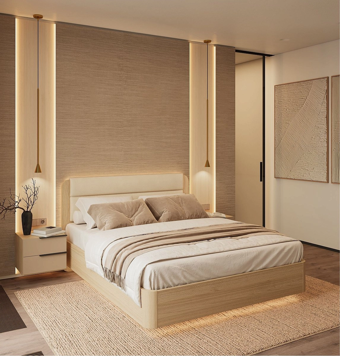 Кровать двуспальная 180х200 Next,Nicole