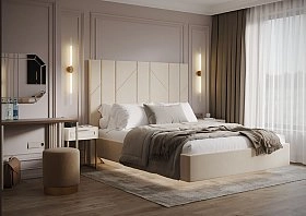 Кровать двуспальная 160х200 Montreal с подъемным механизмом