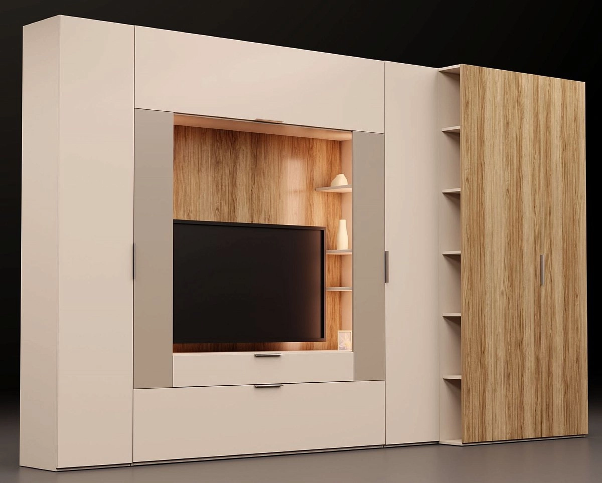 Шкаф двухстворчатый Soho беж