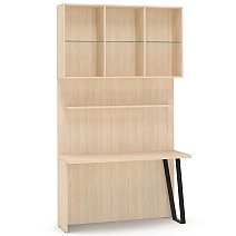 Стол, панель Y1E, секция H1B стекл.+свет.J91