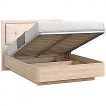 Кровать полутораспальная 140х200 Onda с подъемным механизмом, основание щитовое