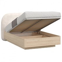 Кровать полутораспальная 120х200 Римини с подъемным механизмом, основание щитовое