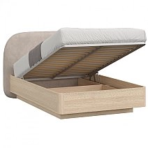 Кровать полутораспальная 120х200 Римини с подъемным механизмом, основание щитовое