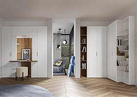 Стеллаж угловой Soho белая