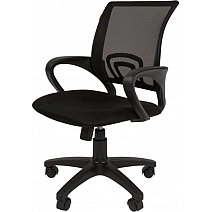 Кресло ВT_CH696 ткань черная, сетка черная ДВ62