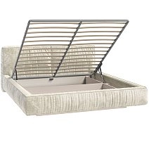 Кровать двуспальная Brioche Optimum прямая с подъемным механизмом 160x200