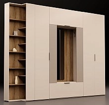 Шкаф двухстворчатый Сохо беж