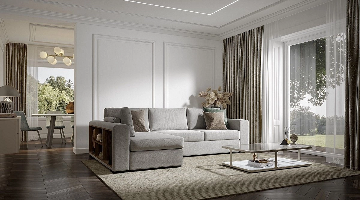 Диван Монако Ферст левый