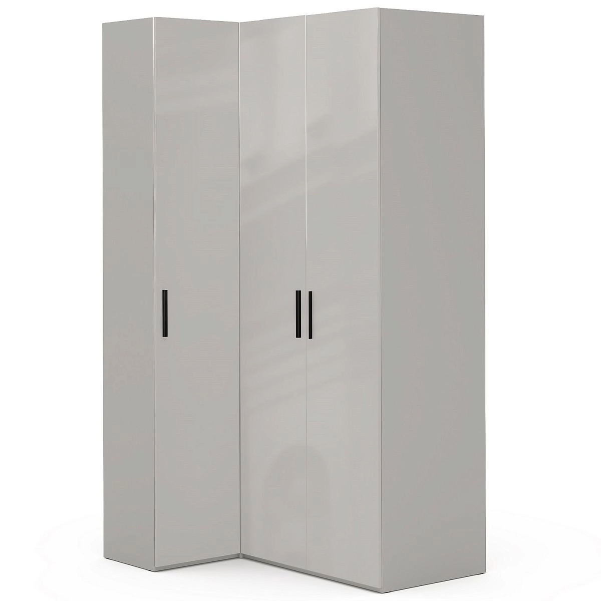 Шкаф угловой Chelsea серая