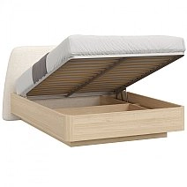 Кровать полутораспальная 140х200 Alba с подъемным механизмом, основание щитовое