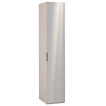 Шкаф одностворчатый Сохо беж с зеркалом