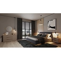 Кровать двуспальная 160х200 Porto с подъемным механизмом