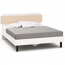 Кровать двуспальная Chelsea,Rimini белая 160х200