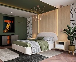 Кровать двуспальная 180х200 Rimini