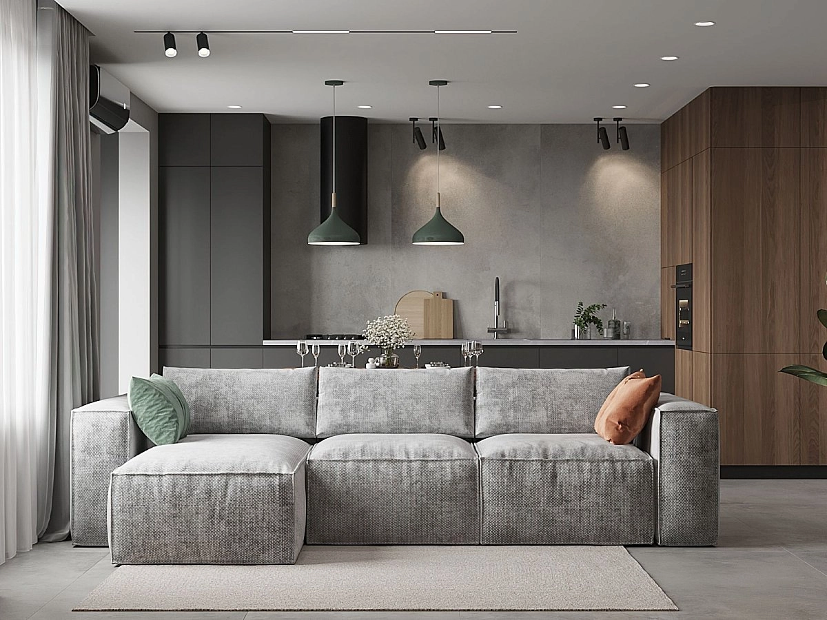 Диван Brioche Memori Premier+ П-образный без подушек