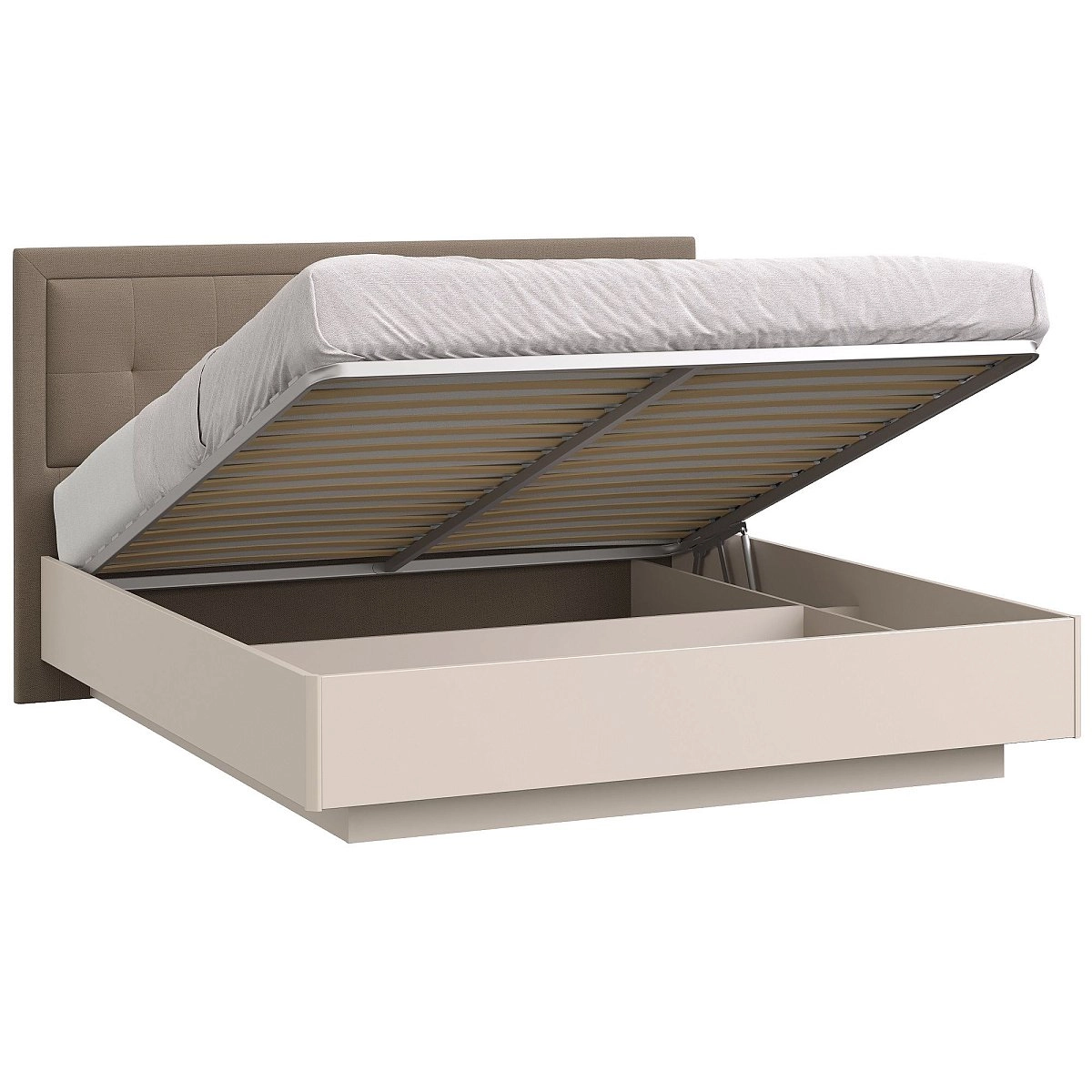 Кровать двуспальная 180х200 Onda с подъемным механизмом, основание щитовое