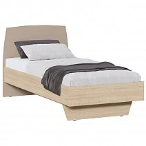 Кровать односпальная 90х200 Алтея тауп