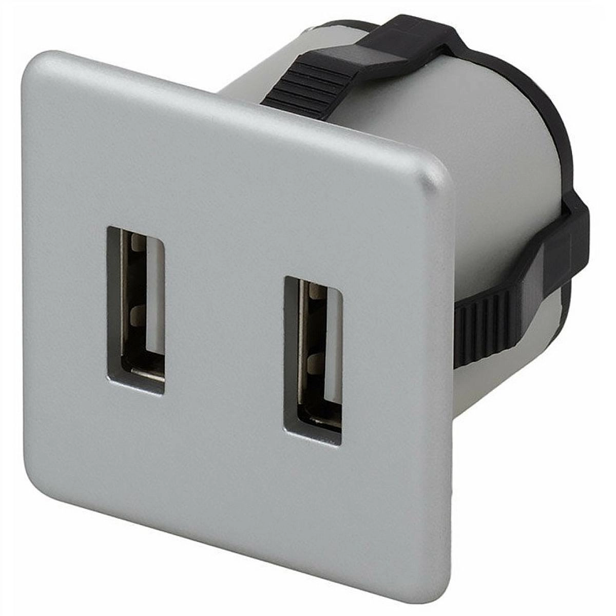 USB-розетка Chelsea,Montreal,Rimini,Soho USB+USB