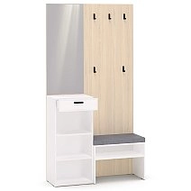 Комплект для прихожей Rimini белая Basic