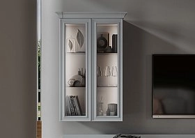 Элемент карниза Монреаль серый для внешнего угла