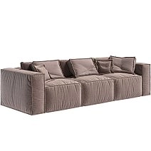 Диван Brioche 3-х местный Optimum без подушек