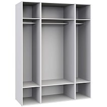 Шкаф четырехстворчатый Soho белая с зеркалами