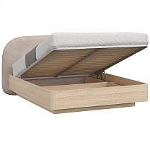 Кровать двуспальная 160х200 Rimini с подъемным механизмом, основание щитовое