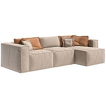 Диван Brioche Premier+ угловой пр\лев без подушек