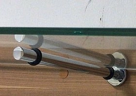 Тумба ТВА 3ящ., 2дв. дл.2076 (туя)+2полки стек.YHB