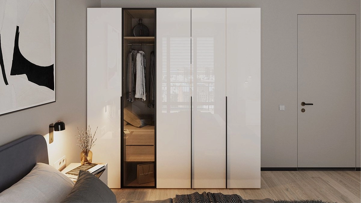 Шкаф одностворчатый Next crystal